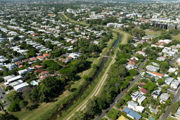 The LNP propose to revegetate Brisbane’s Kedron Brook into a flood-resilient, shaded green spine.