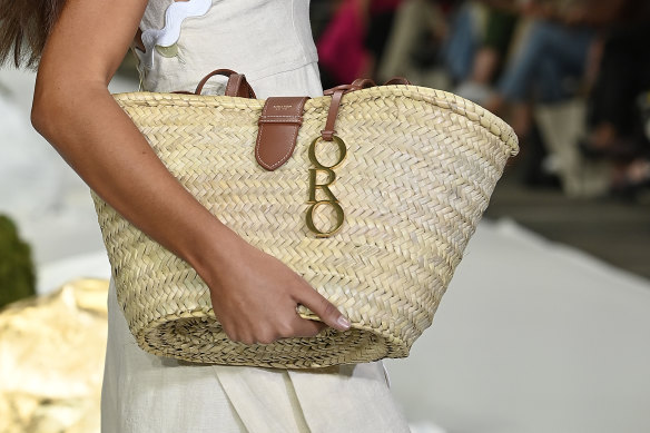 Oroton’s runway was a standout for its various takes on neutral bags.