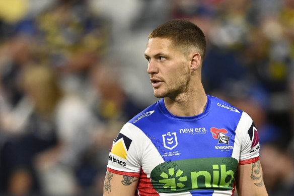 Knights skipper Kalyn Ponga.