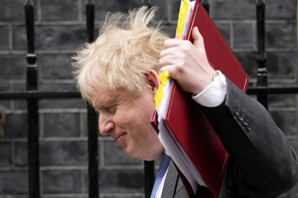 A comeback is not necessarily out of the question for outgoing British Prime Minister Boris Johnson.