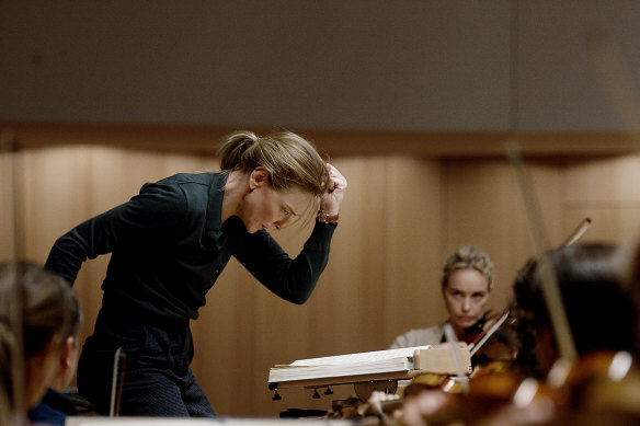Cate Blanchett plays a fictional conductor in the movie Tár. 