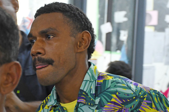 Ilaisa Tanoa Degei faced a Fiji court on Monday.