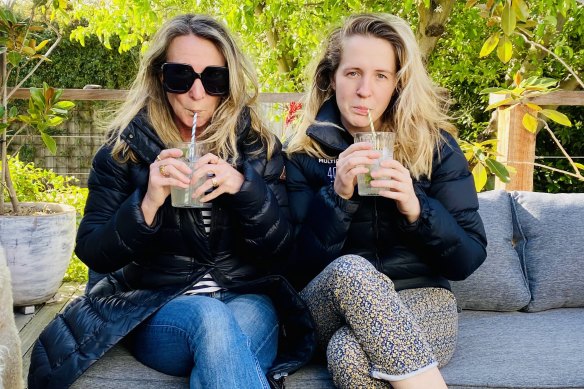 Kate Halfpenny and daughter Sadie. Is it jealousy that mothers have for their daughters, or something else?