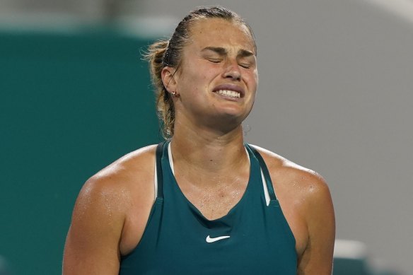 Aryna Sabalenka, of Belarus, is another high-profile player who could be affected.