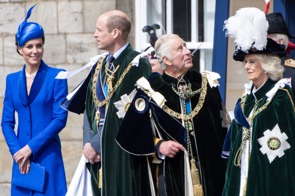 Forget the past, it’s the present that King Charles needs to worry about. 