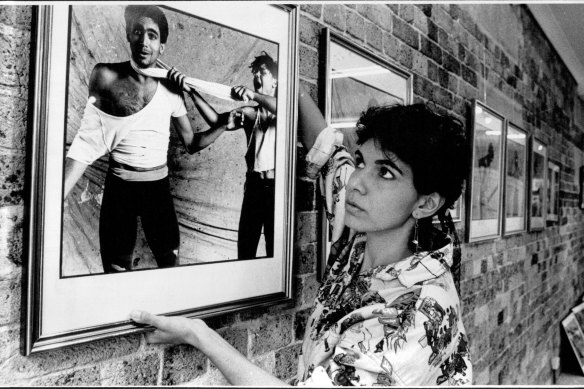 The young photographer in 1987.