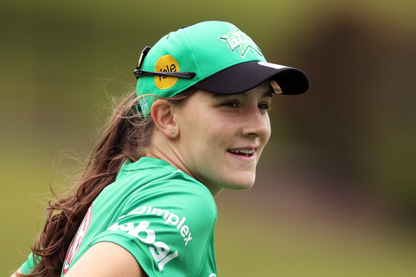Annabel Sutherland is making a name for herself in Australian cricket.