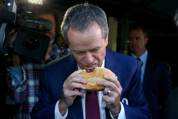 Bill Shorten’s awkward munching helped make democracy sausage word of the year in 2016.