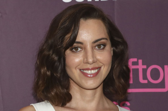 Aubrey Plaza at the premiere of Emily The Criminal.