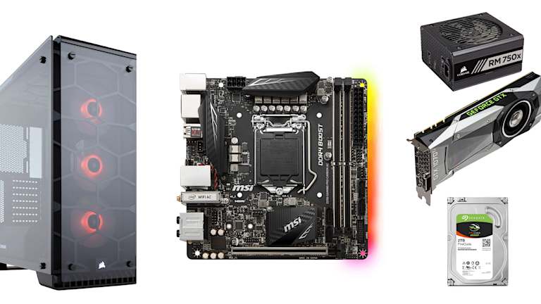 With everything clearly labelled and designed to click together, PC building is a lot easier than you might think.