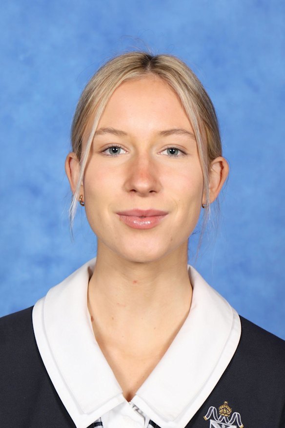 St Andrew's Cathedral School student Indigo Parry-Husbands competed nationally in surf lifesaving while completing her IB. 