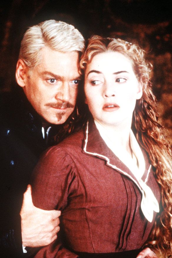 Kenneth Branagh with Kate Winslet in 1996’s Hamlet. 