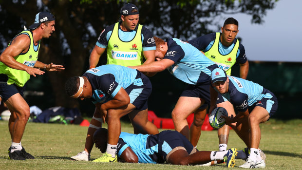 New look: NSW Waratahs look to have got their identity back.