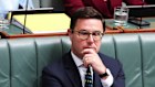Nationals leader David Littleproud during Question Time at Parliament House in Canberra on Monday 28 July 2025. fedpol Photo: Alex Ellinghausen