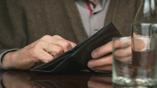 My dad is careful with his money, as people of that generation are, and he looks after it closely.