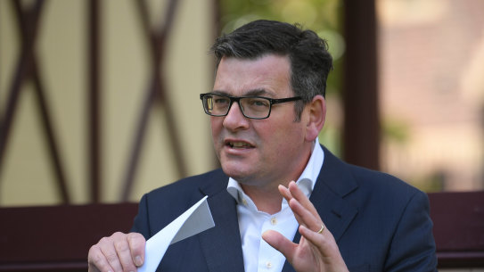 Victorian Premier Daniel Andrews.