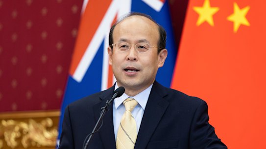 Chinese Ambassador to Australia Xiao Qian welcomed the removal of a trade ban on Australian timber. 