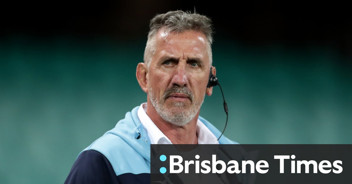 He won seven from 29 with the Waratahs. Now he’s the Crusaders coach.