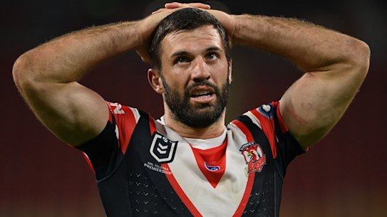Sydney Roosters and NSW Blues captain James Tedesco.
