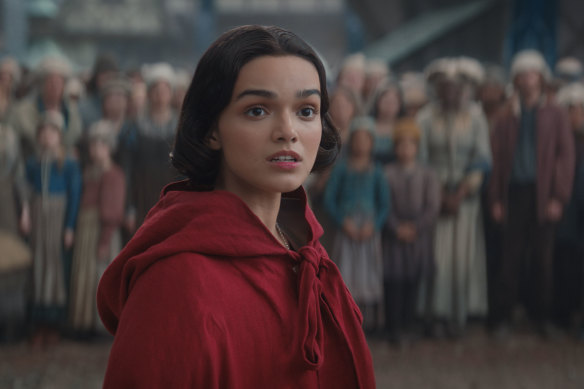 Rachel Zegler stars in Disney’s Snow White, the live-action remake of the 1937 animated feature Snow White and the Seven Dwarfs.