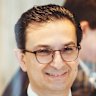 Surgeon Munjed Al Muderis pictured during his defamation case against 60 Minutes, The Sydney Morning Herald and The Age in 2023.