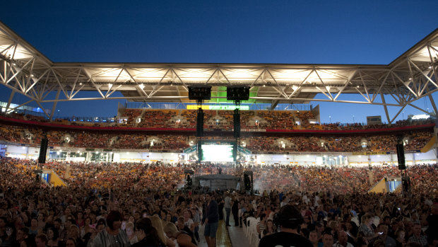 Suncorp Stadium’s concert count doubles after two-year trial