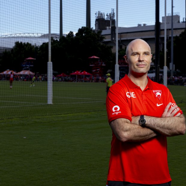 Sydney Swans CEO Tom Harley looks forward to another season.
