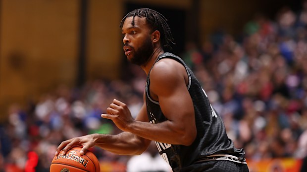 James in action against the Sydney Kings during a pre-season match.