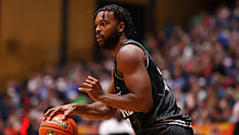 James in action against the Sydney Kings during a pre-season match.