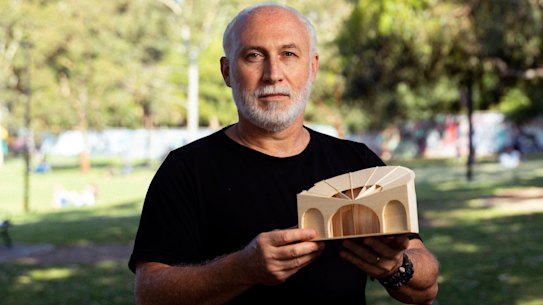Architect Shaun Carter designed a toilet block for Camperdown Memorial Park for the Inner West Council but it was never built.