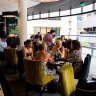 The open-air steakhouse at Martin Place.