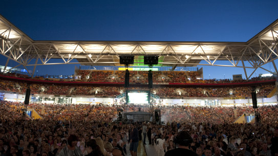 The number of concerts allowed at Suncorp Stadium could double from six to 12.