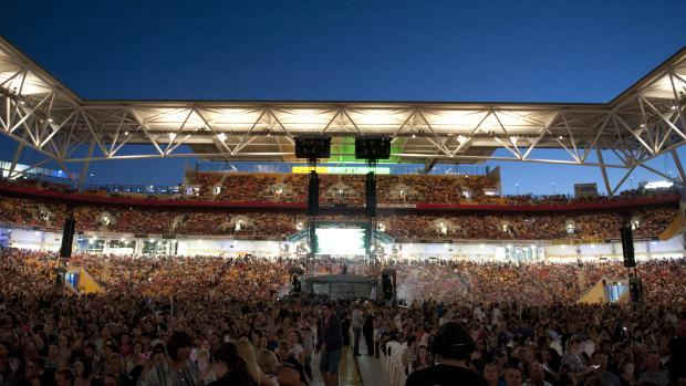 Suncorp Stadium gigs set to double, prompting mayor’s call for boutique venue