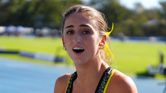 Leah O’Brien comes to terms with breaking Raelene Boyle’s record that has stood for 57 years.