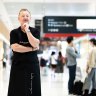 Luke Mangan at Sydney Airport.