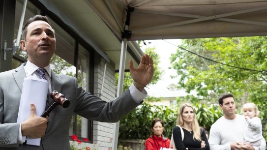 A North Manly home passed in at $2.5 million at auction on Saturday.