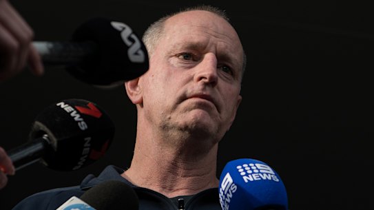 NSW Blues coach Michael Maguire.