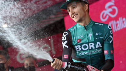 ‘Not here to put socks on centipedes’: Hindley a chance to become first Australian to win Giro