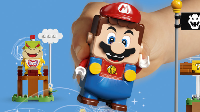 Mario de lego sales