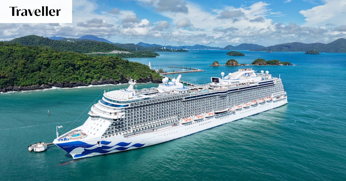 Fifty years after its first ship cruised Australia, new Princess arrives