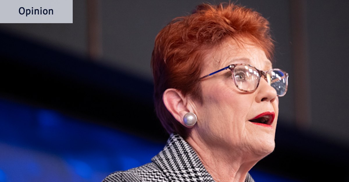 Make no mistake, Hanson is extreme but she can do something rival politicians can’t