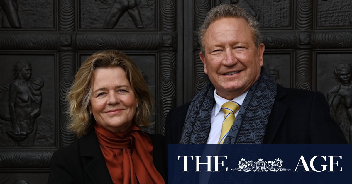 Billionaire Andrew Forrest and wife Nicola split after 31 years - Vimarsana News