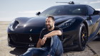 On the track Bashiry races an 812 Superfast but he drives a GTC4Lusso on the roads. 