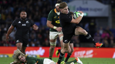Jordie Barrett and the All Blacks are back in front.