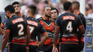 There have been plenty of dark times during Moses Mbyeâs tenure at the Wests Tigers.