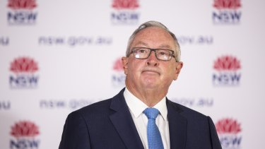 NSW Health Minister Brad Hazzard.
