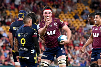 Ryan Smith has evolved into a quality Super Rugby lock.