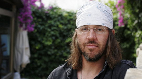 Author David Foster Wallace, who died in 2008.