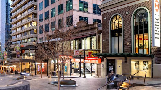 The 14-level office building at 2 Elizabeth Plaza, North Sydney CBD is being offered for sale