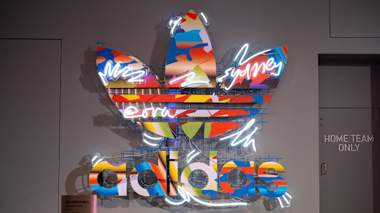 The new Adidas flagship store at 130 Pitt Street, Sydney 